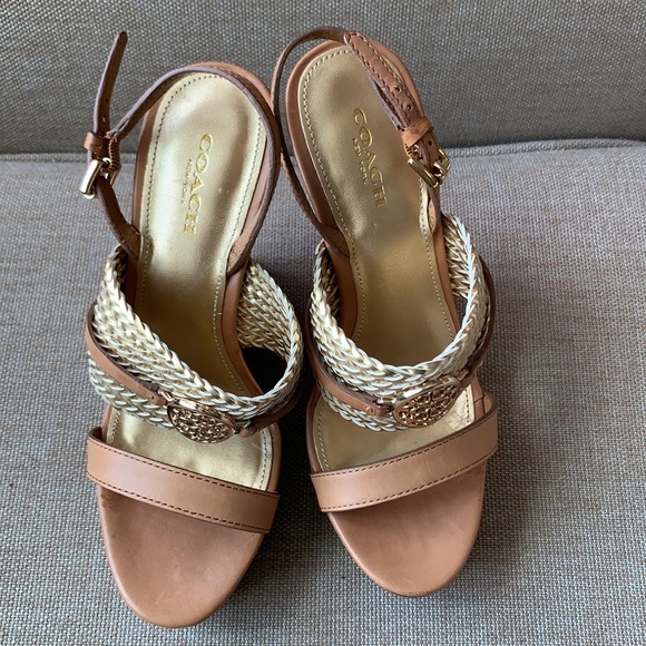 Coach Wedge Sandals - Picture 9 of 9